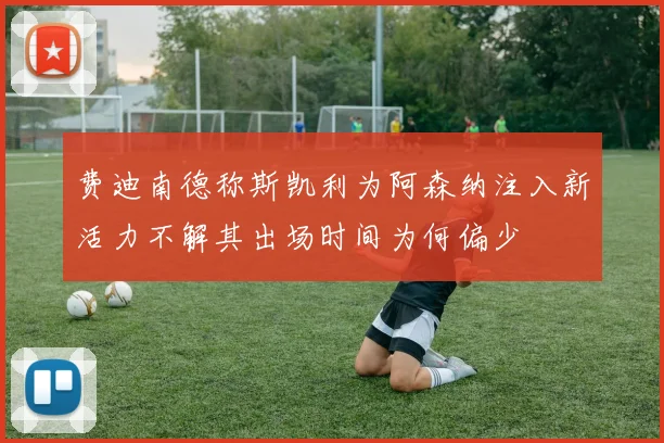 费迪南德称斯凯利为阿森纳注入新活力不解其出场时间为何偏少